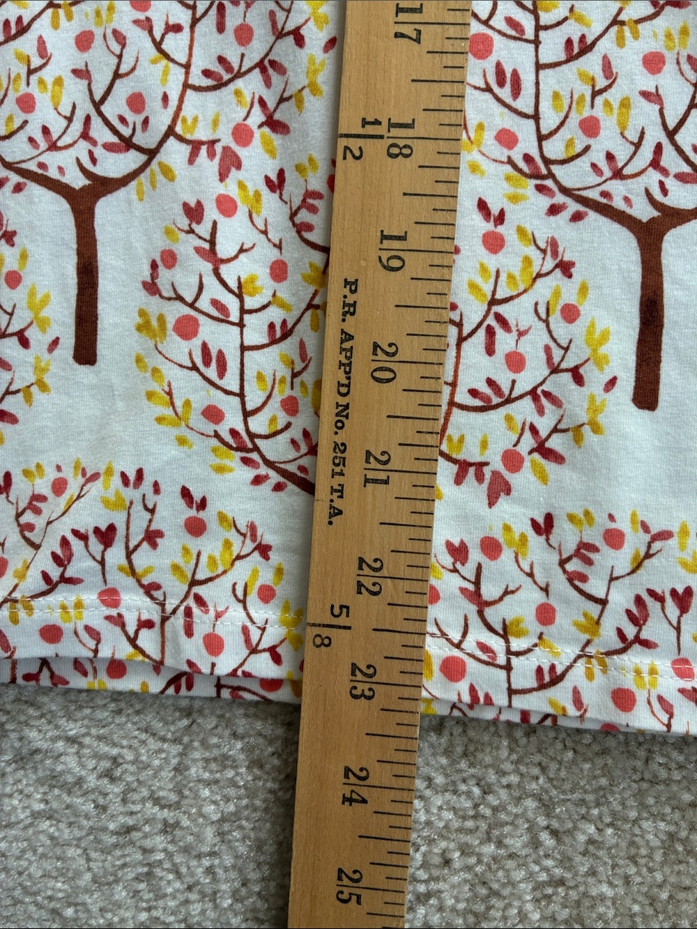 Talbots l/s Autumn Fall tee - Picture 5 of 6